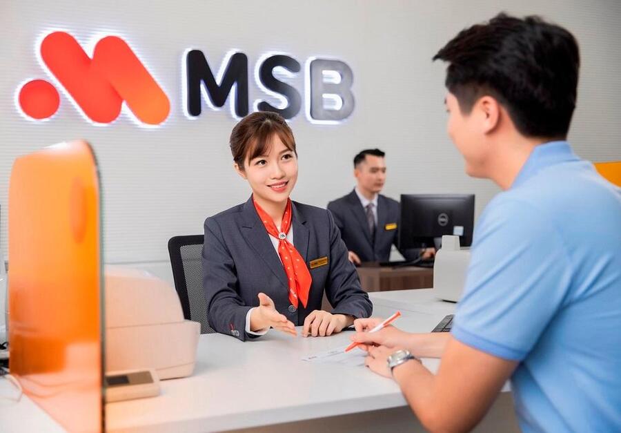 Ngân hàng MSB cung cấp các dịch vụ gửi tiền, vay tiền uy tín