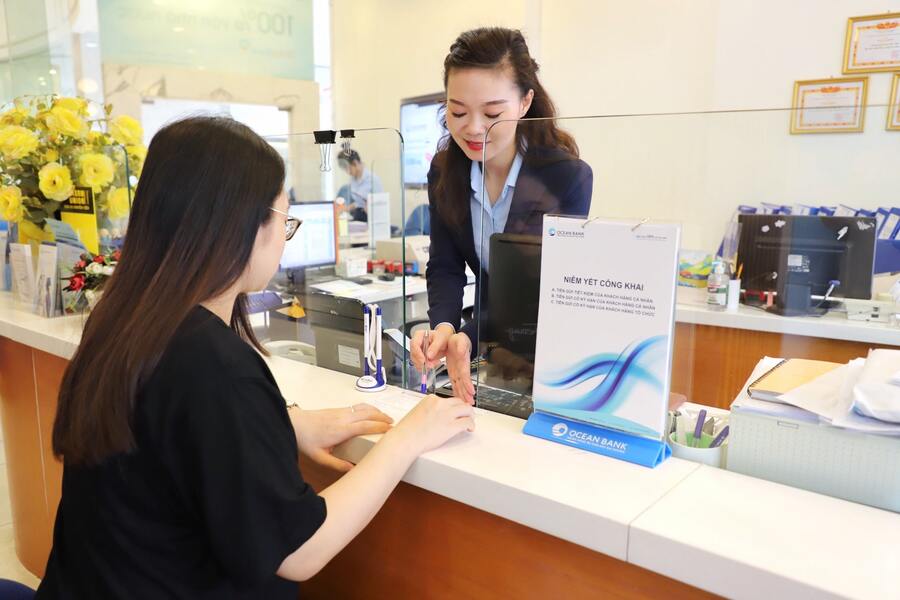 Ngân hàng Oceanbank cung cấp các sản phẩm vay tiền, gửi tiền uy tín