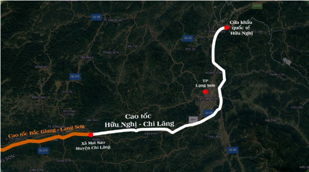 Tuyến cao tốc Hữu Nghị – Chi Lăng mở ra không gian phát triển đô thị và bất động sản dọc hành lang kết nối.