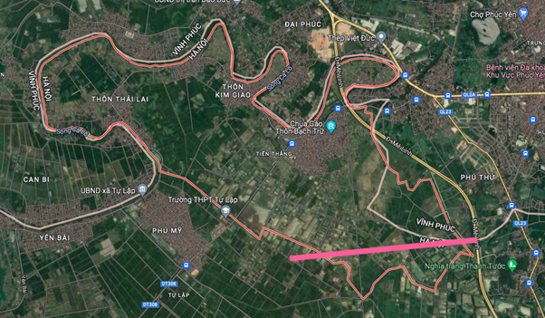 Các tuyến đường trọng điểm như tỉnh lộ 308 và QL23 tạo lợi thế lớn cho thị trường nhà đất Tiến Thắng.