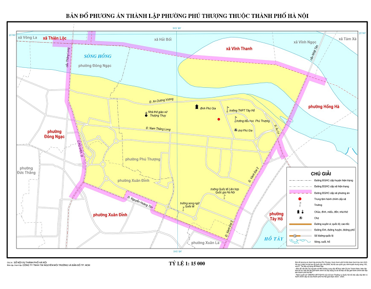 Bản đồ Phường Phú Thượng, Hà Nội