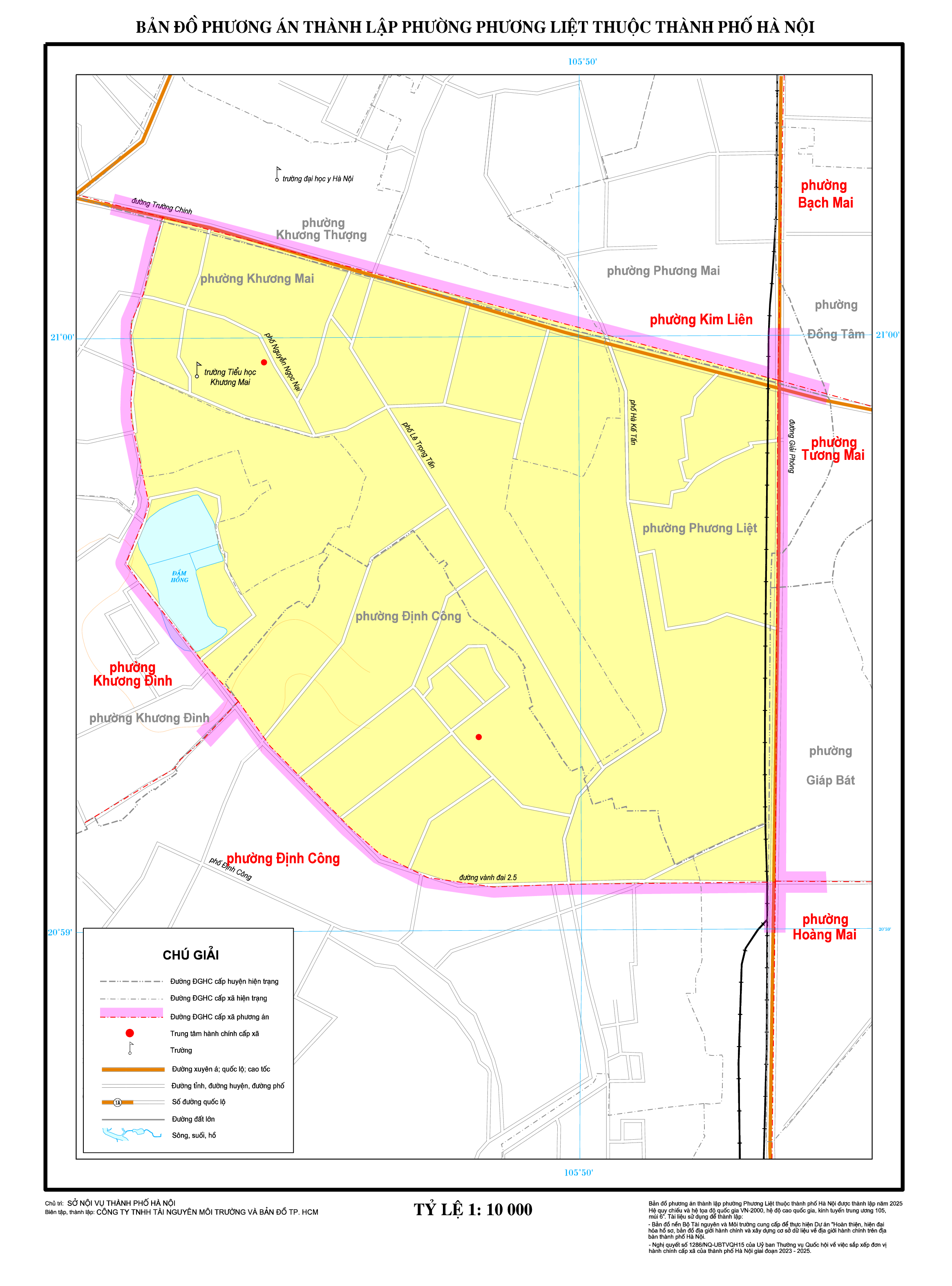 Bản đồ Phường Phương Liệt, Hà Nội