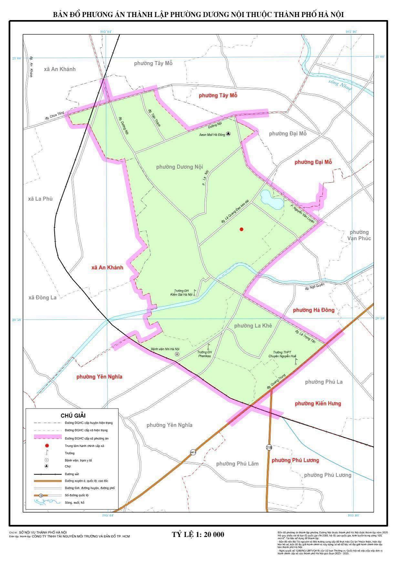 Bán nhà đất Phường Dương Nội, Hà Nội