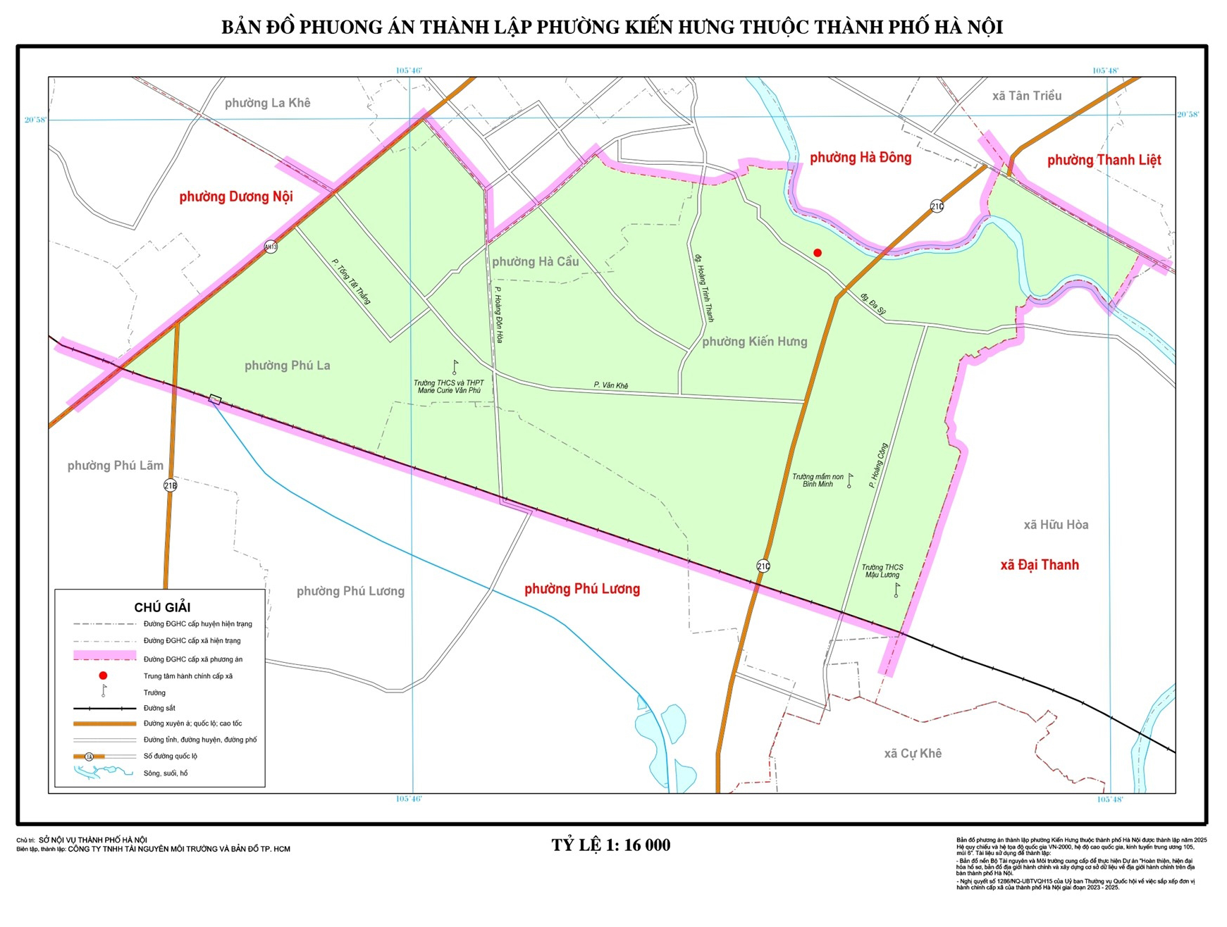 Bản đồ Phường Kiến Hưng, Hà Nội