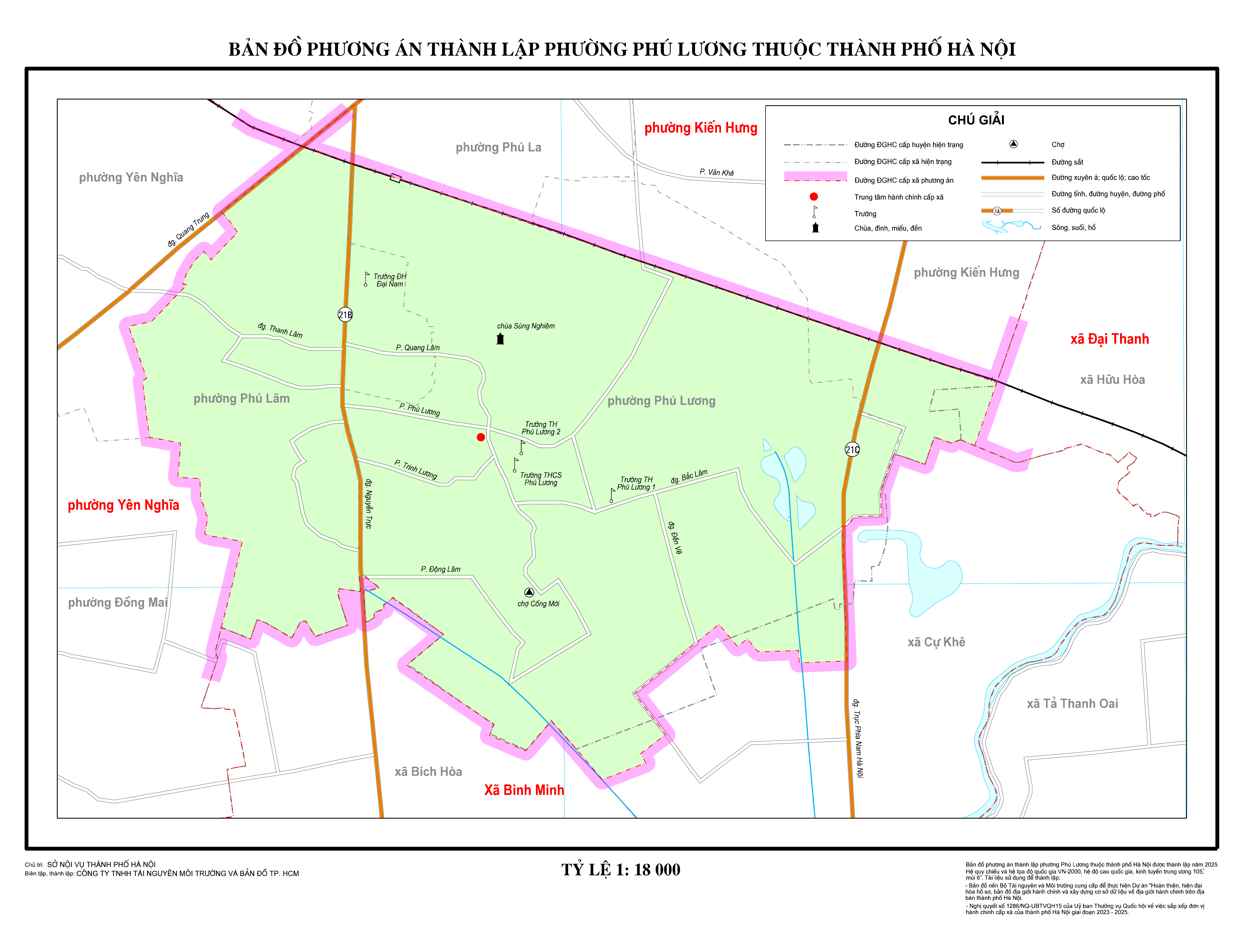 Bản đồ Phường Phú Lương, Hà Nội