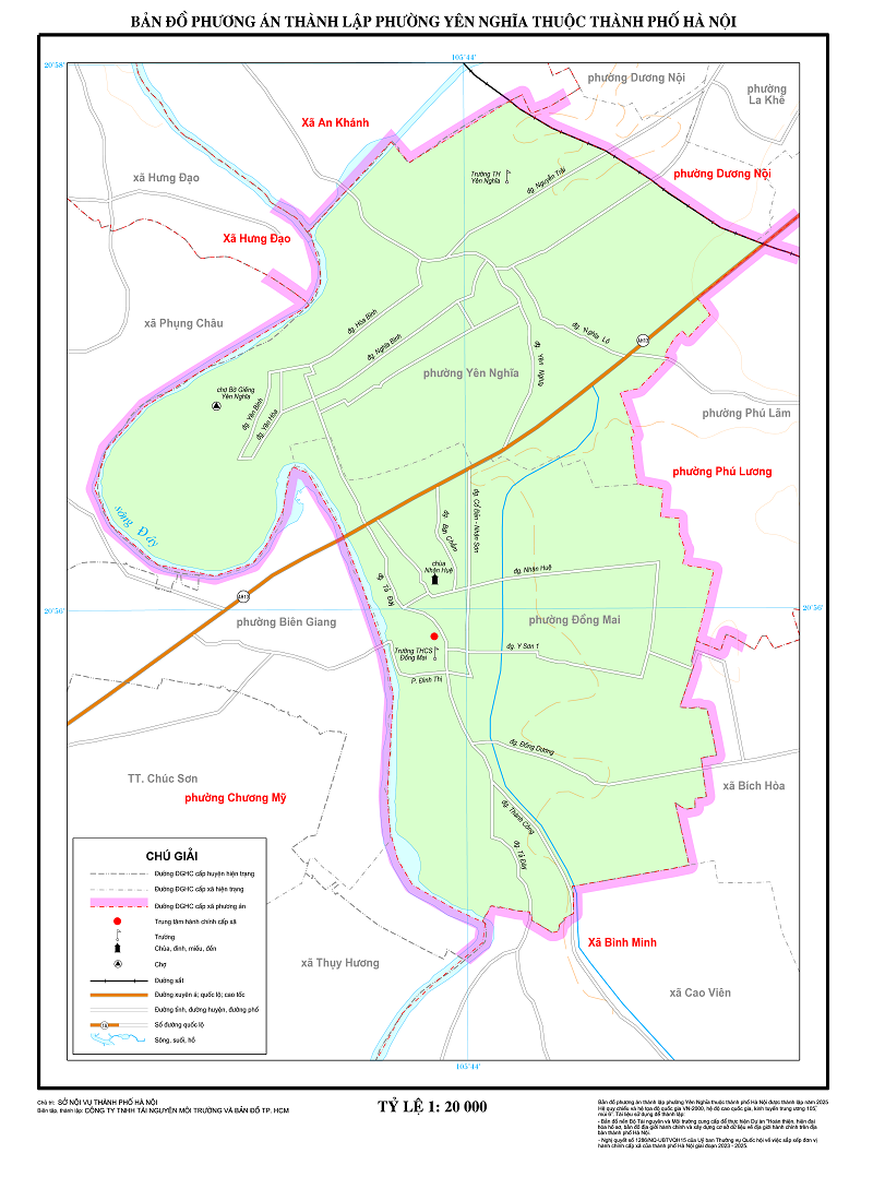 Bán nhà đất Phường Yên Nghĩa, Hà Nội