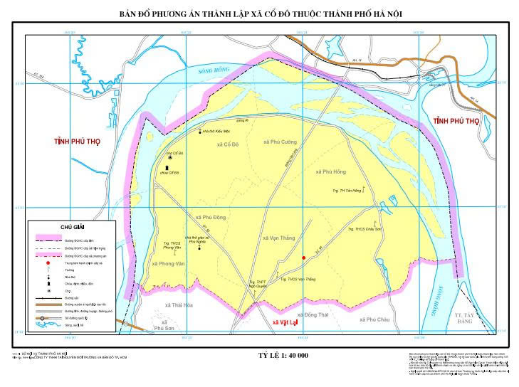 Bản đồ Xã Cổ Đô, Hà Nội