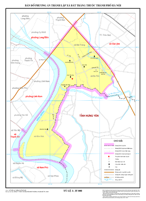 Bản đồ Xã Bát Tràng, Hà Nội