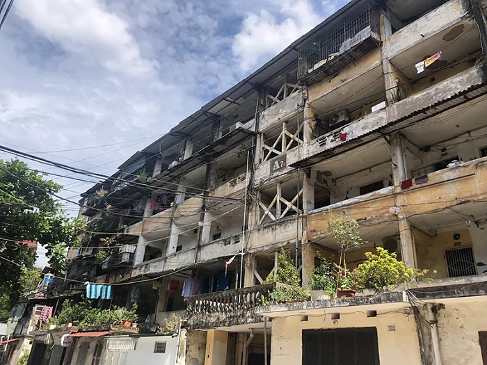 nhà tập thể tỉnh Hoàng Mai, Hà Nội