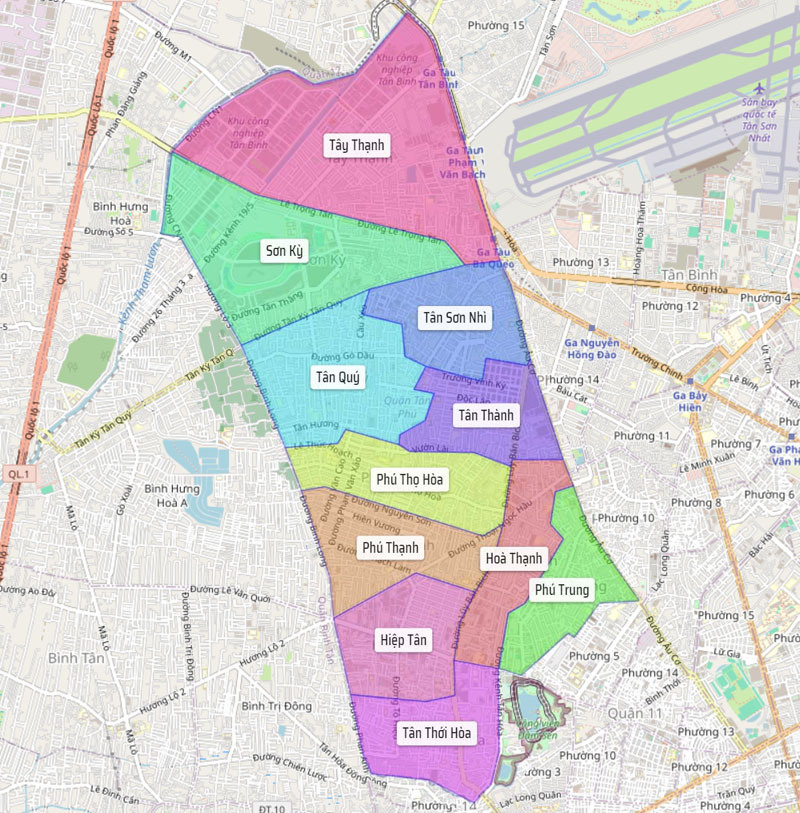 xã Tân Phú, Hồ Chí Minh