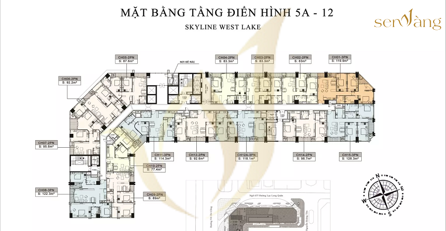 căn hộ chung cư Endless Skyline West Lake