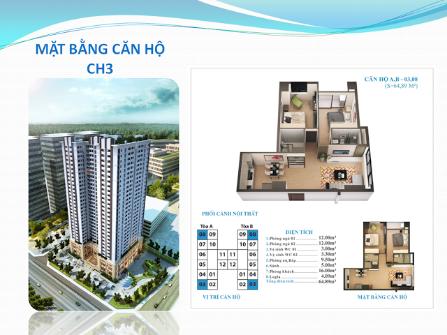 Mặt bằng tổng thể dự án Tứ Hiệp Plaza Thanh Trì