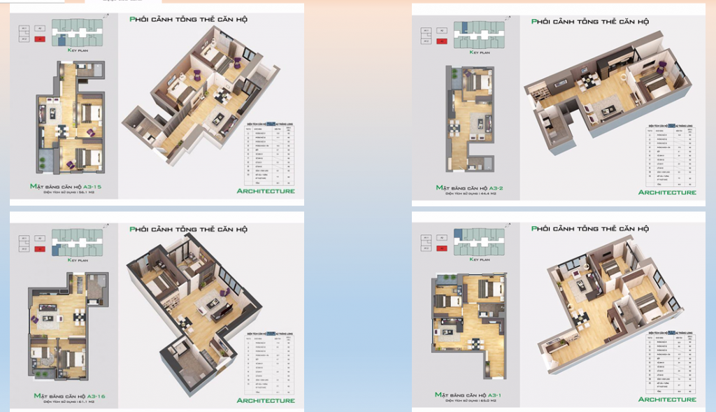 Mặt bằng tổng thể các tòa THT New City Hoài Đức