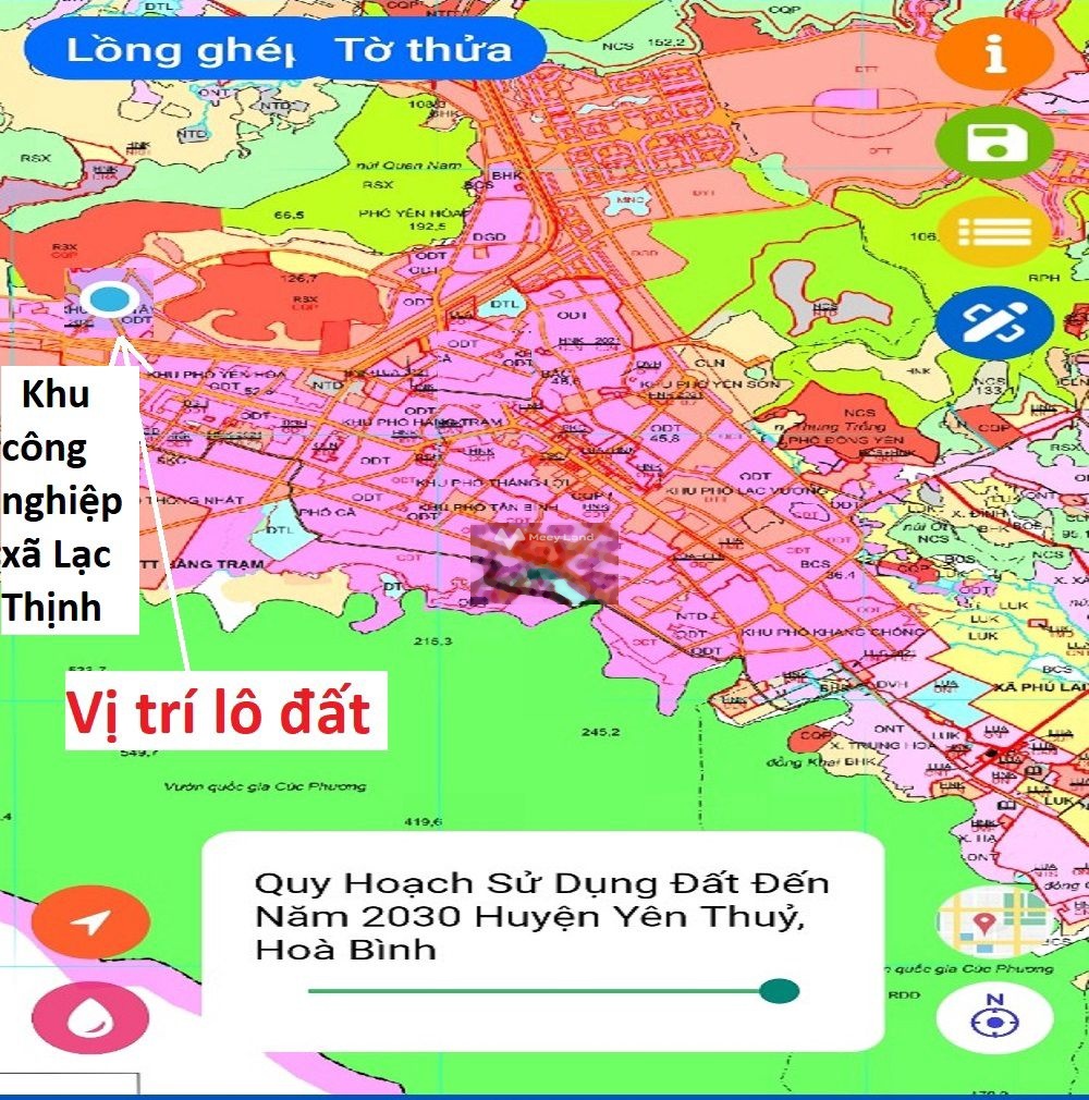 Bán đất tại Hàng Trạm, Yên Thuỷ, Hoà Bình. Diện tích 450m2-02