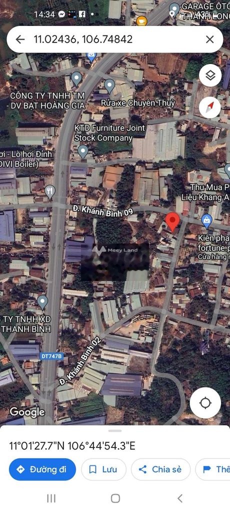 Bán đất 2,1 tỷ, diện tích 189m2 tại Khánh Bình 09, Phường Khánh Bình, Thị xã Tân Uyên, Bình Dương-03