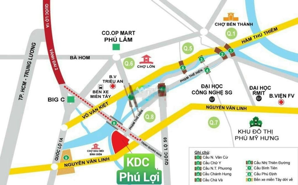 Bán đất 6,5 tỷ, diện tích 120m2 tại Đường Nguyễn Văn Linh, Phường 7, Quận 8, Hồ Chí Minh-02