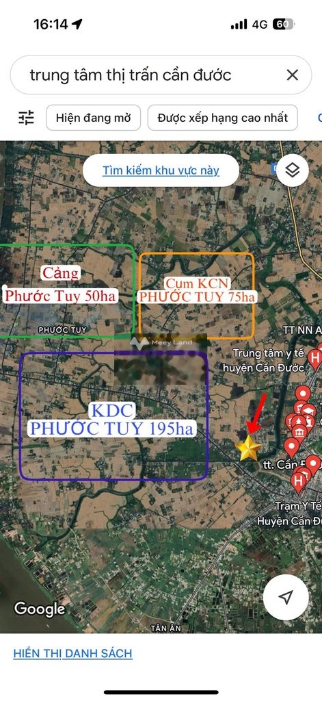 Bán đất 1,3 tỷ, diện tích 100m2 tại Đường Trương Định, Thị trấn Cần Đước, Huyện Cần Đước, Long An-01