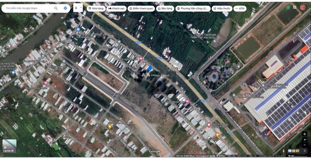 Bán đất 2,35 tỷ, diện tích 102,5m2 thổ cư Nam Sông Hậu mặt tiền khu dân cư Đông Phú, Châu Thành-01