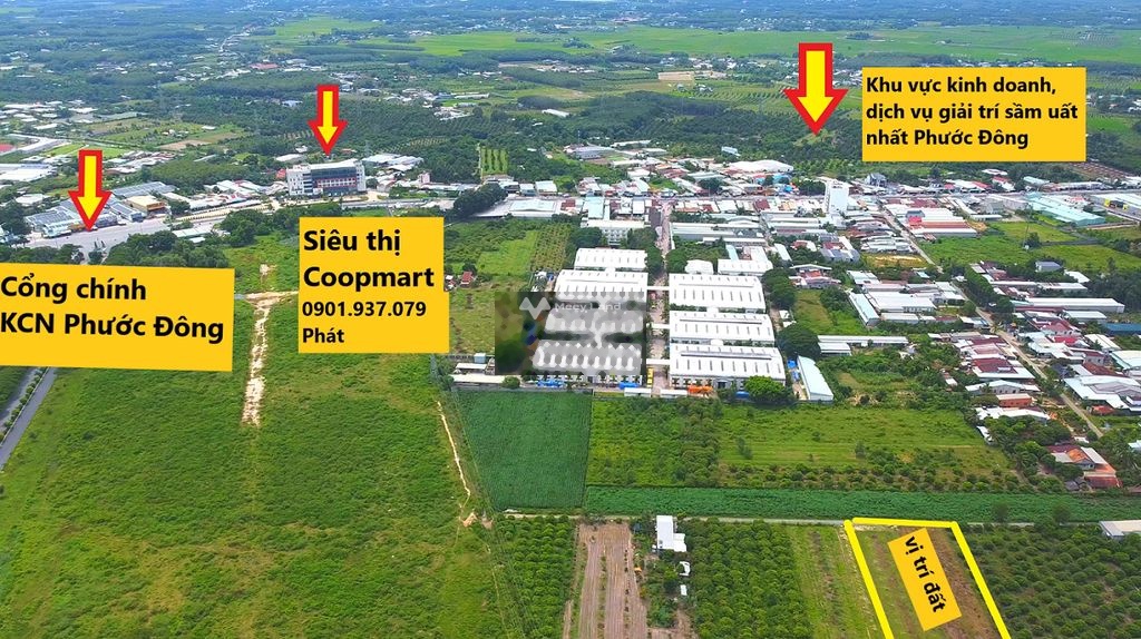 Bán đất 2,2 tỷ, diện tích 1800m2 tại âp Phước Đức B, Xã Phước Đông, kế bên KCN kinh doanh-03