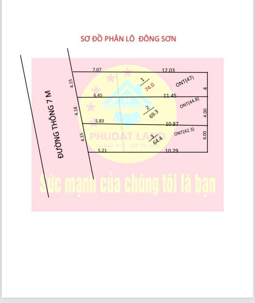 Chính chủ cần bán đất tại Quang Tiến, Sóc Sơn. Diện tích 69,3m2-01