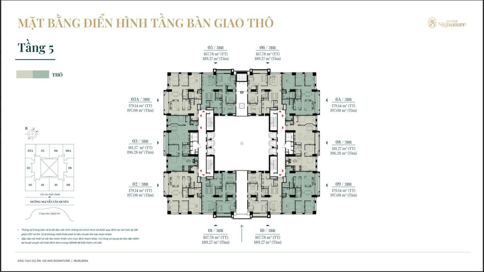 Trực tiếp chủ đầu tư mở bán đợt 1 chung cư hạng sang Hanoi Signature giá từ 97tr/m2 LH 0822 238 *** -01