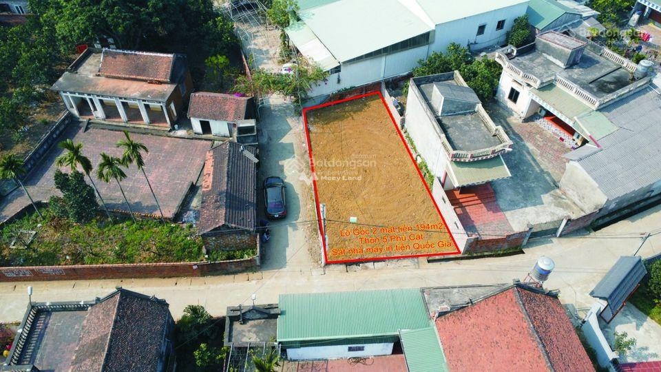 Bán đất lô góc cực đẹp diện tích 194m2 tại Thôn 5, Phú Cát, Quốc Oai-02
