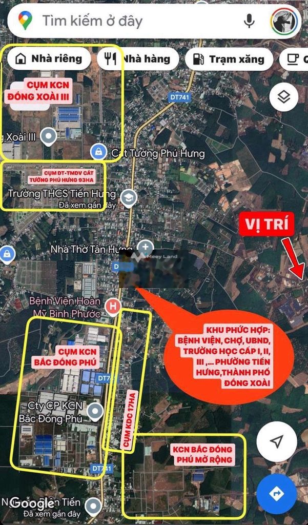 300 triệu lô đất, sổ sẵn, trung tâm thành phố Đồng Xoài, Bình Phước-01