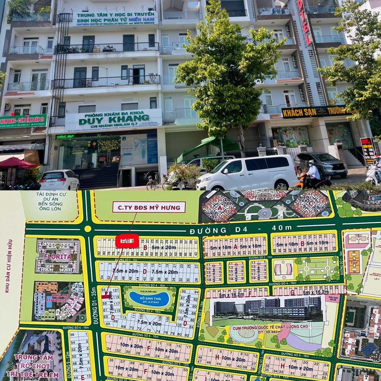 Bán nhà mặt tiền kinh doanh sầm uất giá 69,9 tỷ diện tích 200 m2, tại Tân Hưng, Quận 7
