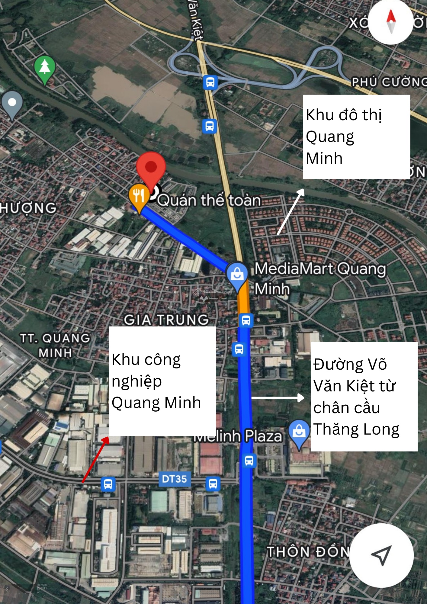 Bán đất tại Quang Minh, Mê Linh. Diện tích 52,8m2, giá 1,85 tỷ-03
