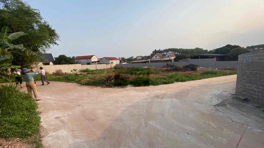 Bán lô đất biệt thự góc 2 mặt tiền bê tông to tại Tân Thanh, Lạng Giang, Bắc Giang. Diện tích 869m2, giá 1,45 tỷ-01