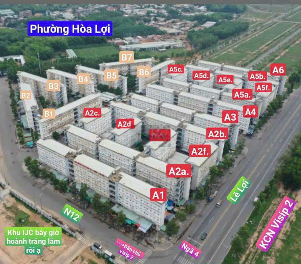Bán nhà sổ hồng riêng giá 499 triệu, diện tích 60 m2, tại Thủ Dầu Một, Bình Dương, Hoà Phú-03