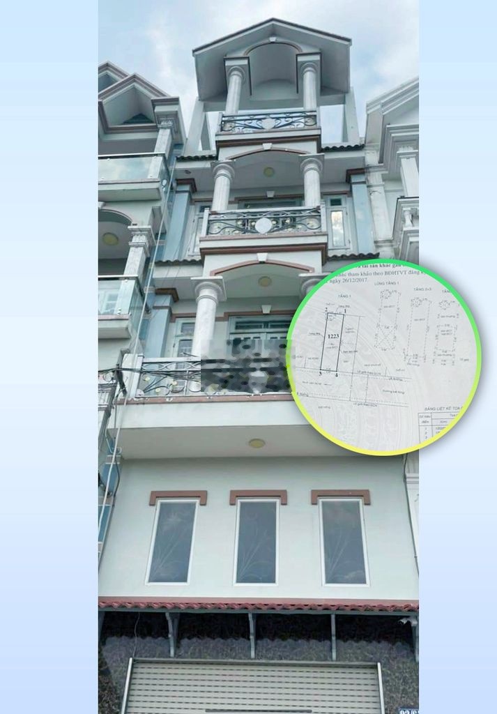 Bán nhà 1 lầu giá 4,99 tỷ, diện tích 60 m2, tại Lâm Thị Hố, phường Tân Chánh Hiệp, quận 12-02