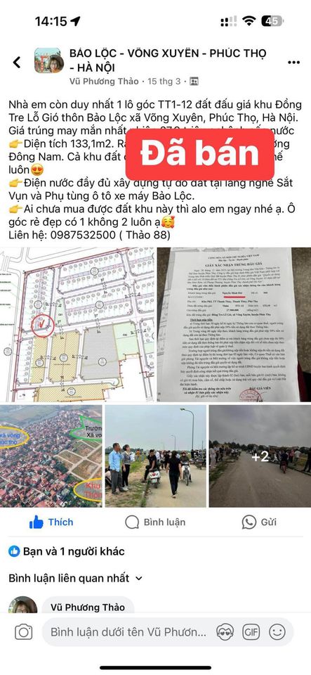 Bán nhà riêng huyện Phúc Thọ thành phố Hà Nội giá 2,4 tỷ-01