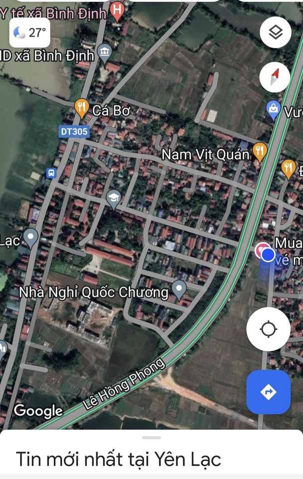 Bán ô đất tái định cư tại thôn Đại Nội, xã Bình Định-01