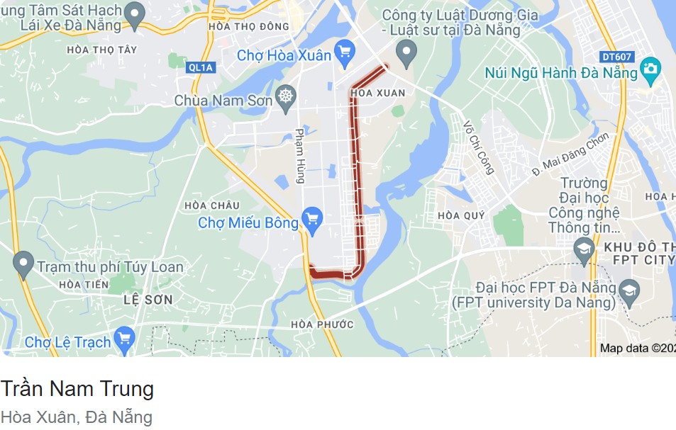 Bán lô đất đường Trần Nam Trung, đường 15m, gần Võ Chí Công-01