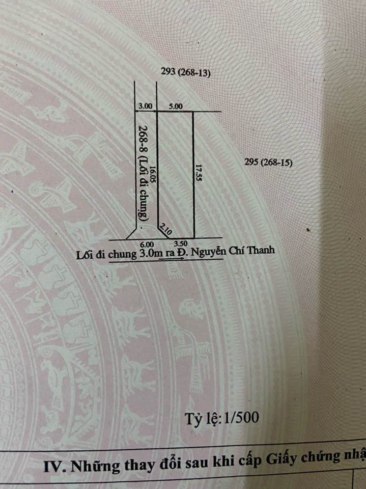 Cần bán đất nền hai mặt tiền kiệt 159 Nguyễn Chí Thanh, thành phố Huế-03