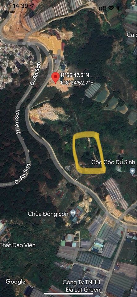 Bán lô đất tại An Sơn, Phường 4, Đà Lạt, Lâm Đồng. Diện tích 583m2, giá 4,67 tỷ-03