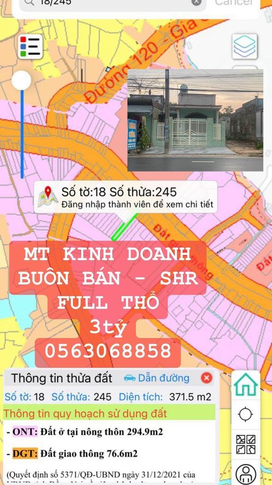 Bán nhà tại Gia Cạnh, Định Quán, Đồng Nai. Diện tích 150m2, giá 3 tỷ-01