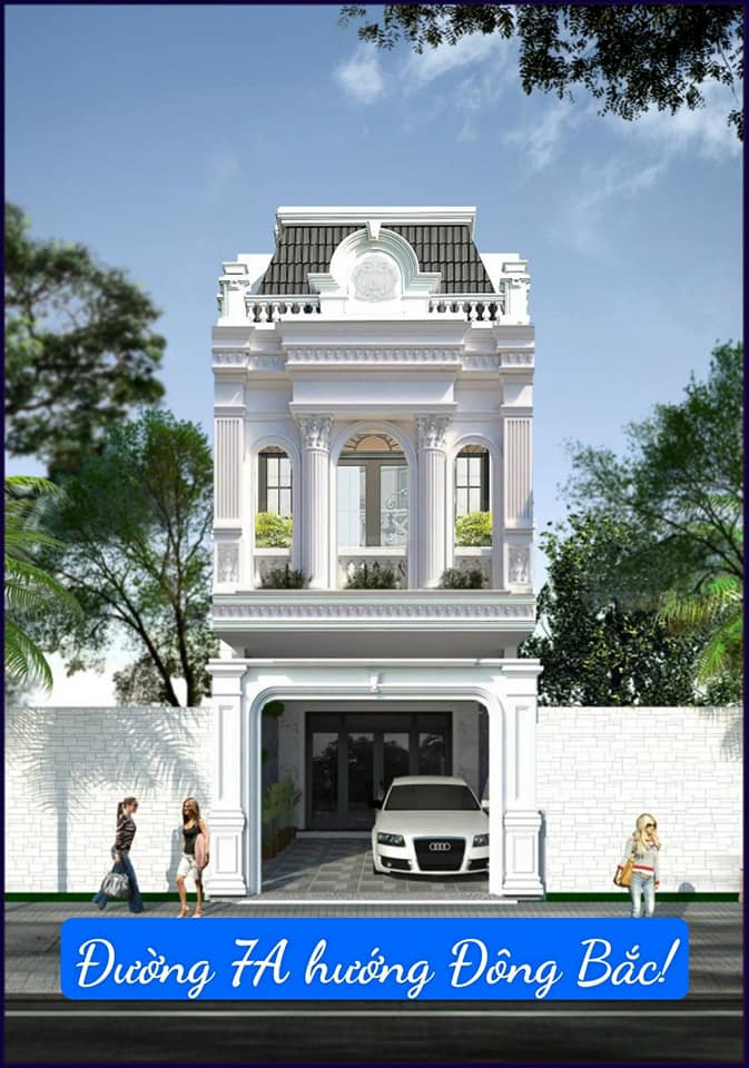 Nhà 1 trệt 1 lầu mới 100% khu đô thị Minh Linh, Vĩnh Long, đường 7A-01