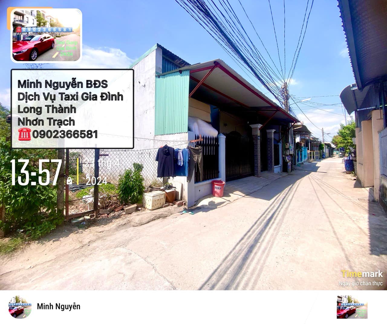 Bán đất huyện Nhơn Trạch tỉnh Đồng Nai, giá 2 tỷ