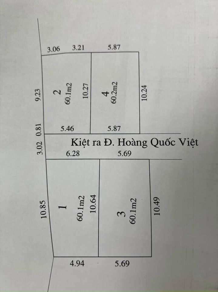 Đất kiệt ô tô Hoàng Quốc Việt vị trí an cư lý tưởng ngay trung tâm thành phố, giá 1.7 tỷ-01