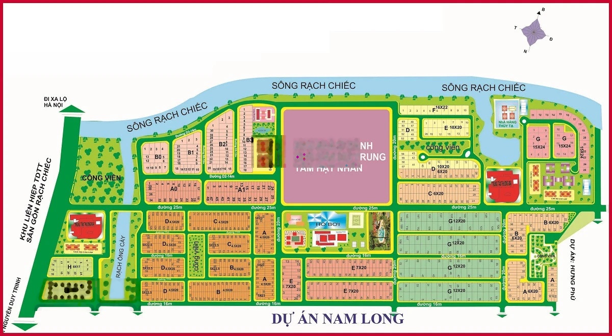 Chính chủ cần bán lô đất 90m2 giá 9,5 tỷ và lô 240m2 giá 22 tỷ tại KDC Nam Long P Phước Long B Q9