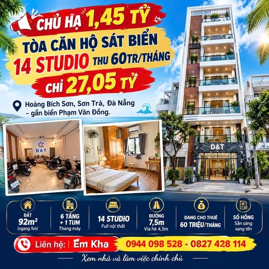 Apartment for sale, 92 m², Sơn Trà