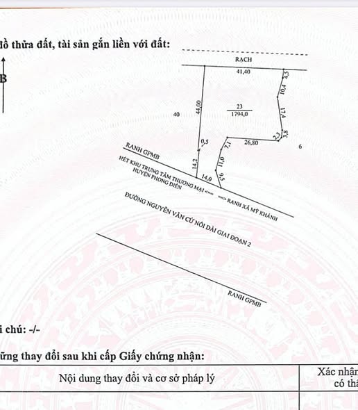 Land for sale, 4260 m², Long Biên