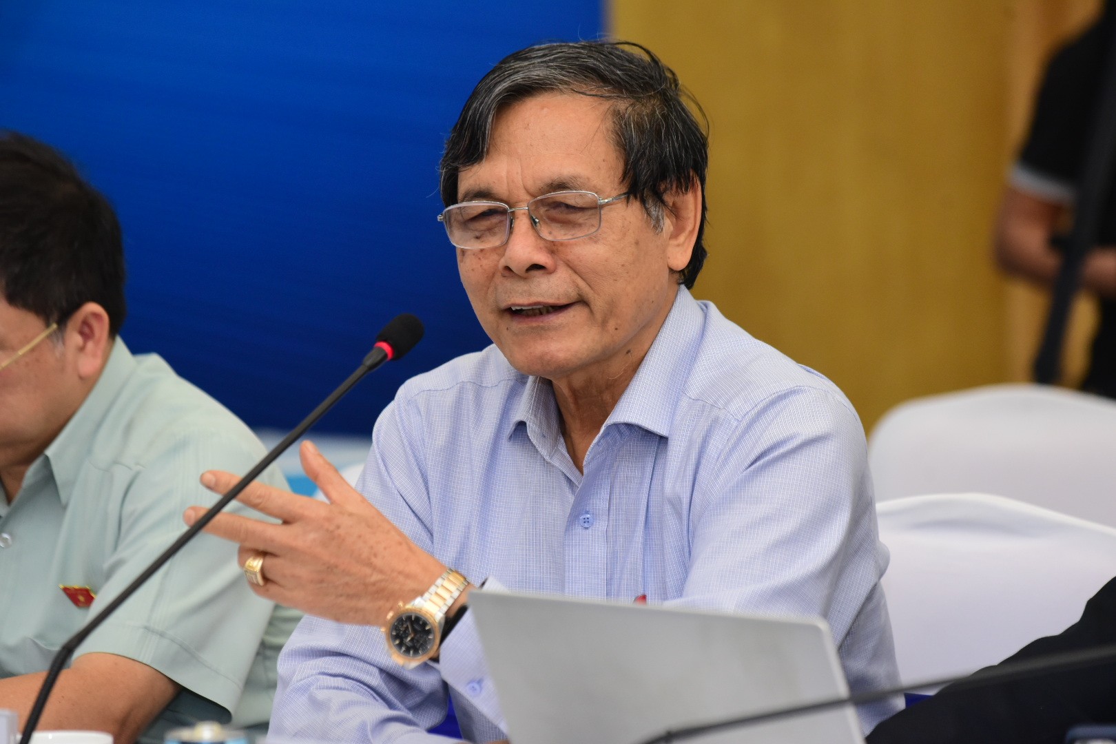 PGS TS Đặng Văn Thanh, Nguyên Phó Chủ nhiệm Uỷ ban Tài chính - Ngân sách của Quốc hội. Ảnh Khánh Hà