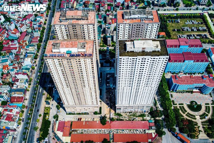 
Giá chung cư đang neo ở mức cao (Ảnh VTC).
