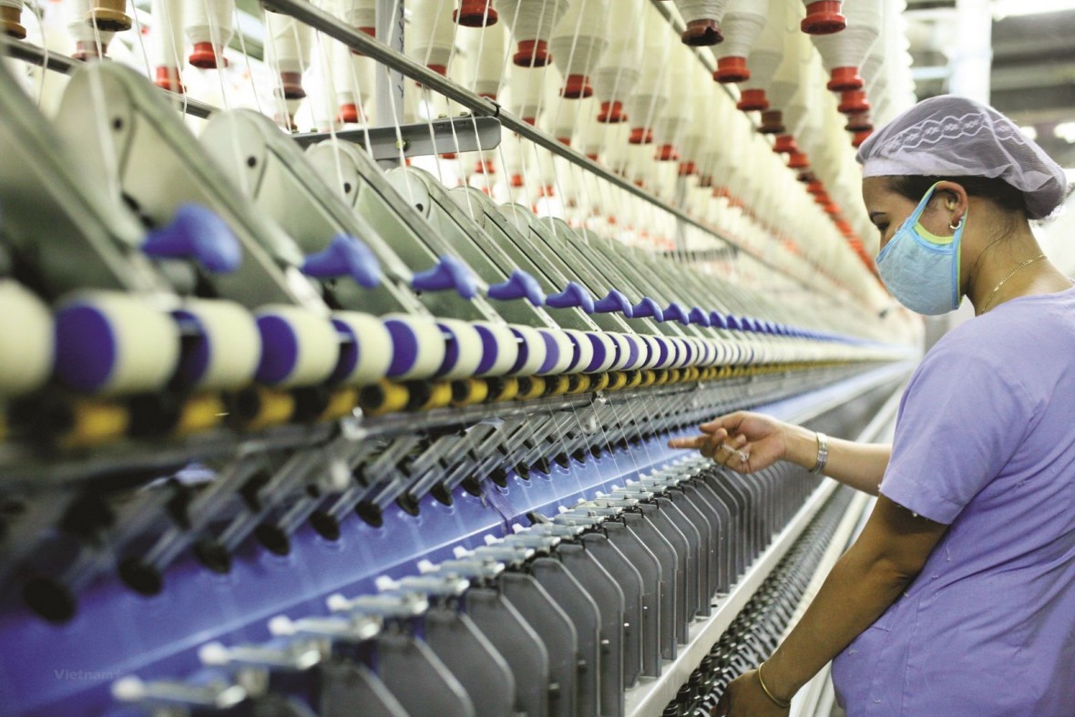 
Chỉ số sản xuất của ngành dệt may khá tích cực trong tháng 1/2024
