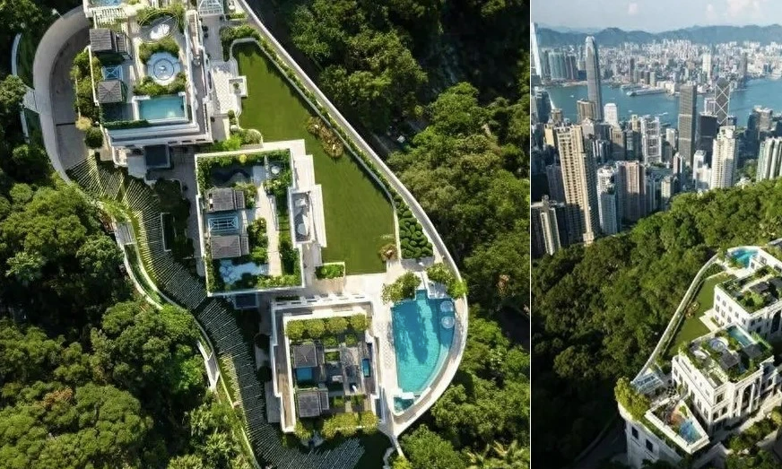 
Toàn cảnh dinh thự của gia đình Từ Tử Kỳ, thuộc top 10 khu biệt thự đắt giá nhất Hong Kong
