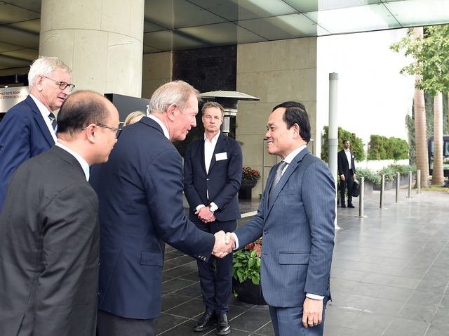 



Phó Thủ tướng Trần Lưu Quang và Lãnh đạo các tập đoàn Bắc Âu dự Hội nghị - Ảnh: VGP/Hải Minh

