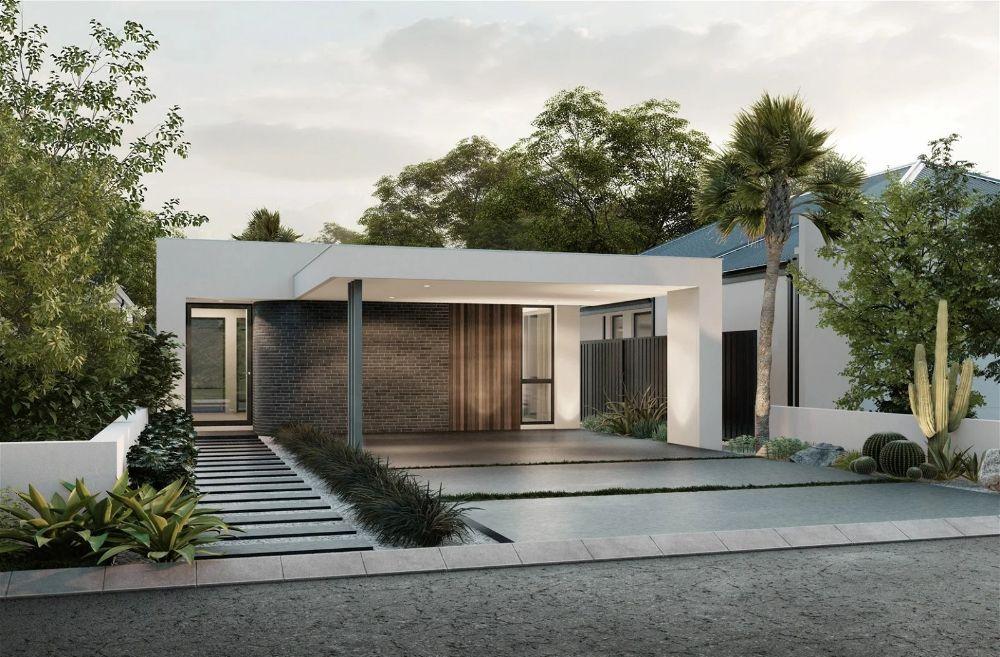 Gợi ý 30 mẫu nhà ống 1 tầng nông thôn đẹp nhất 2024 - ảnh 17